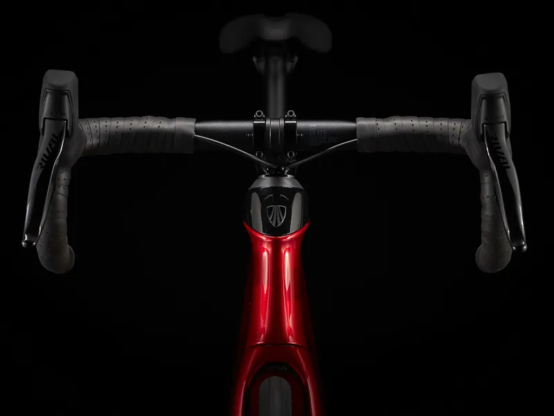 Trek Domane SL 6 eTap Gen 3 Carbon Road Bike 2022 in Crimson and Trek Black-7
